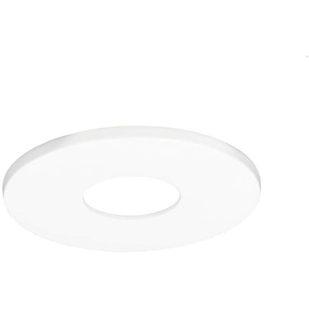 Brillantez 2 in. Round Pinhole Trim Downlight, White BR3014374